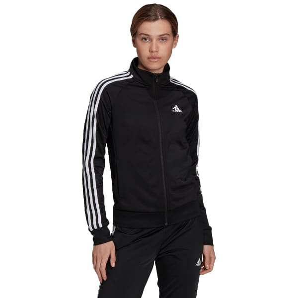 ADIDAS Women's Essentials Slim 3-Stripes Track Jacket - Bob's Stores