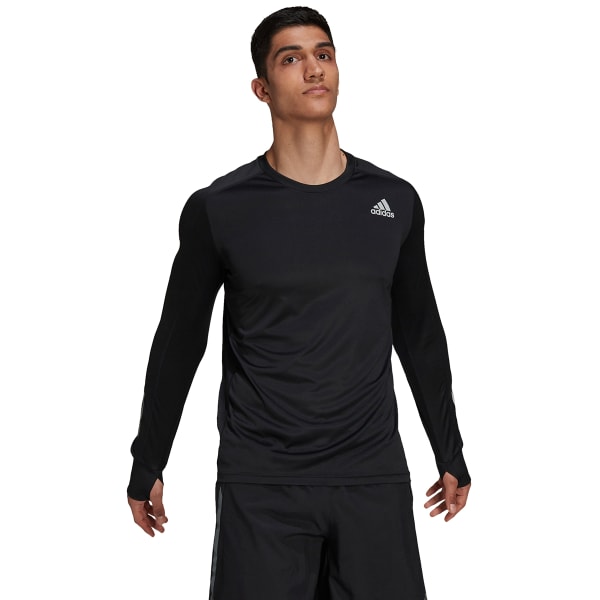 ADIDAS Men's Own the Race Long Sleeve Tee