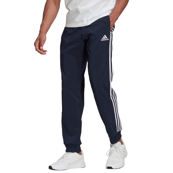 ADIDAS Men's Essentials Aeroready Tapered Cuff 3-Stripe Pants