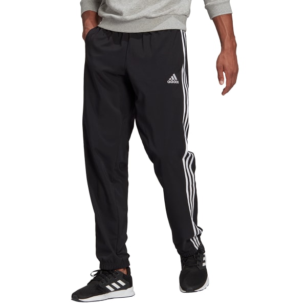 ADIDAS Men\'s Aeroready Essential Elastic Cuff 3-Stripe Pants - Bob\'s Stores