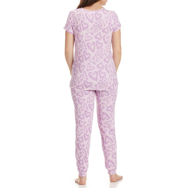 CATHERINE MALANDRINO Women's Tee and Jogger Sleep Set