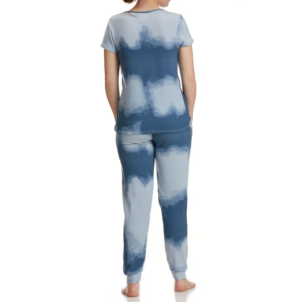 CATHERINE MALADRINO Women's Short-Sleeve Top & Jogger Loungewear Set