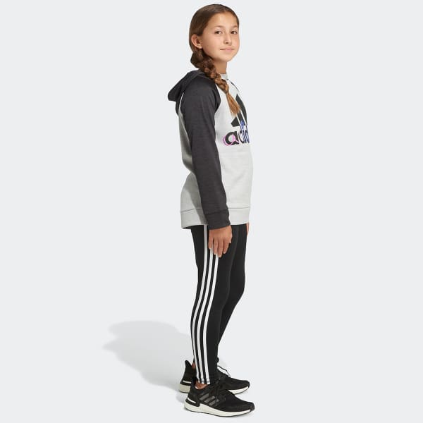 ADIDAS Girls' Event Melange Hoodie