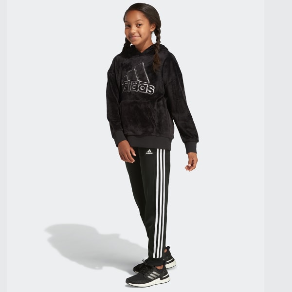 ADIDAS Girls' Fleece Hooded Pullover