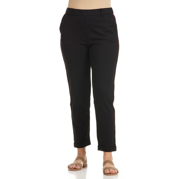 YOUNIQUE Women's Side Stripe Ponte Bottom Pants