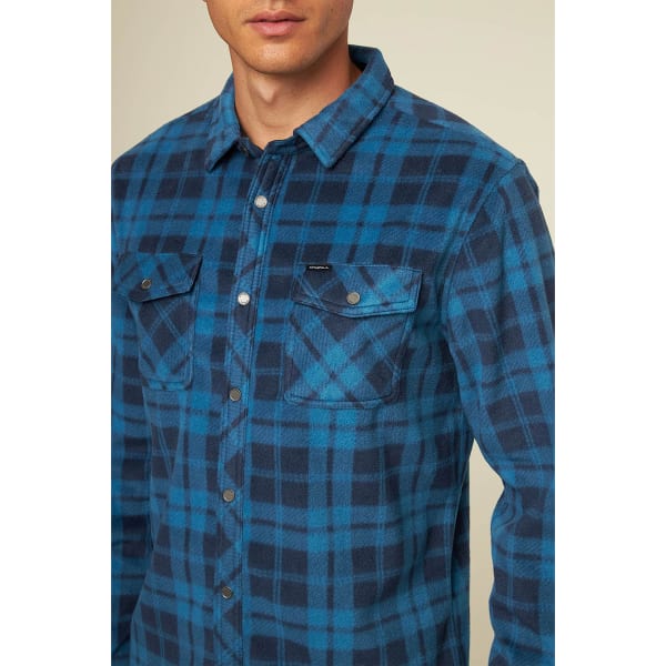 O'NEILL Guys' Superfleece Flannel Shirt