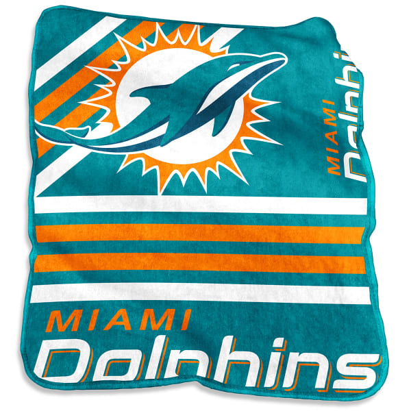 MIAMI DOLPHINS 50" x 60" Raschel Throw