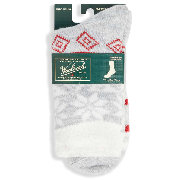 WOOLRICH Women's Double Layer Cozy Socks