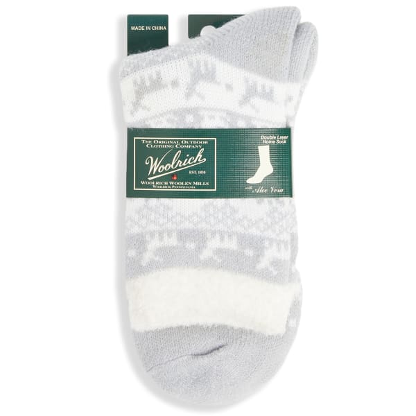 WOOLRICH Women's Double Layer Cozy Socks