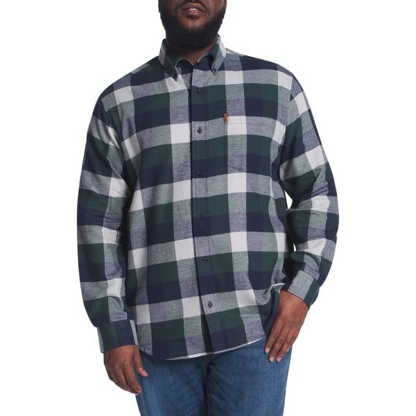 CHAPS Men's Long Sleeve Flannel Shirt