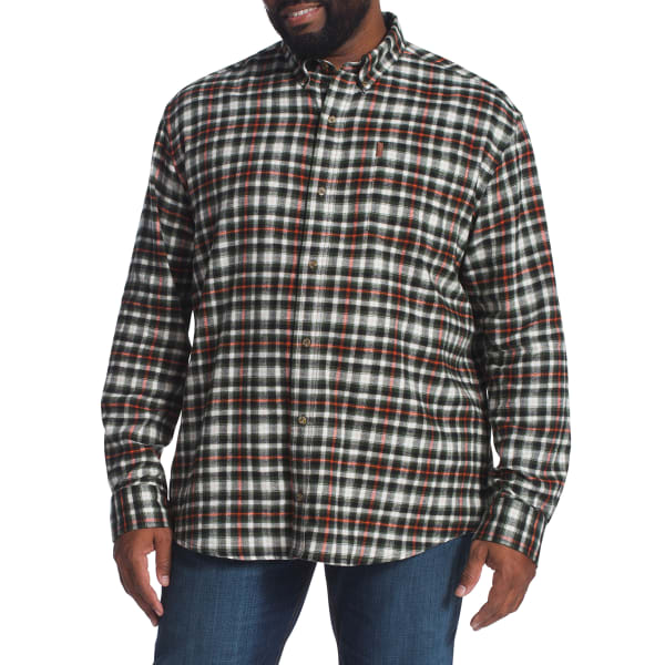 CHAPS Men's Long Sleeve Flannel Shirt