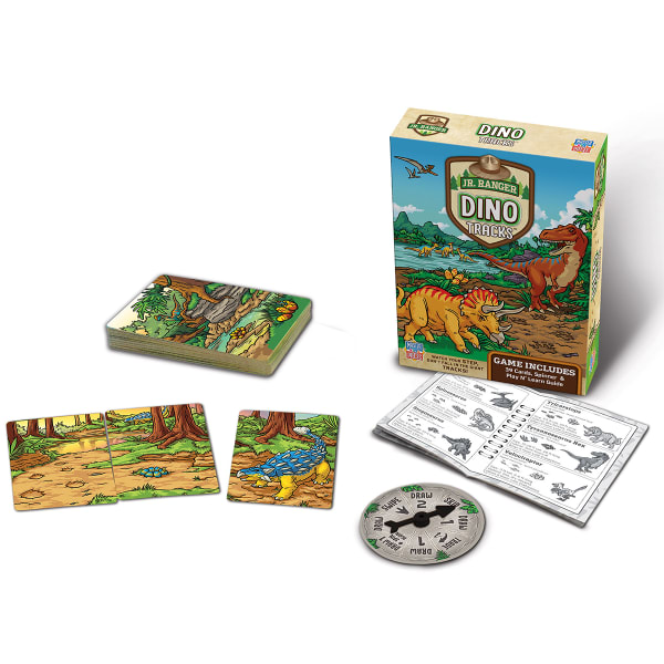 MASTERPIECES PUZZLE CO. Jr. Ranger Dino Tracks Card Game