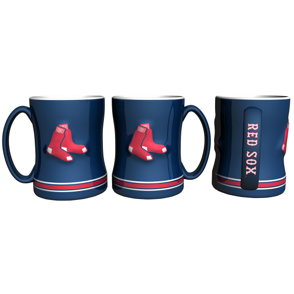 BOSTON RED SOX 14oz Ceramic Relief Mug