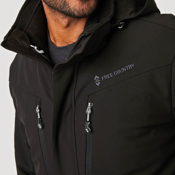 Men's free country on sale 3 in 1 jacket