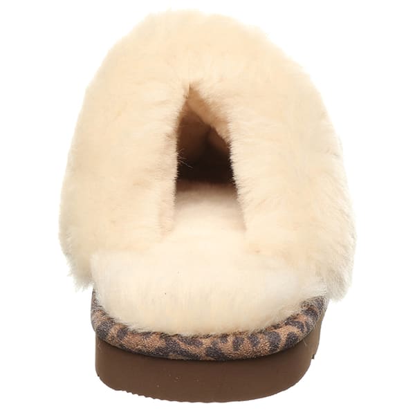 BEARPAW Women's Loki Exotic Leopard Slip On