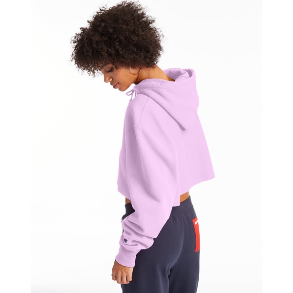 CHAMPION Juniors' Cropped Cut Off Hoodie