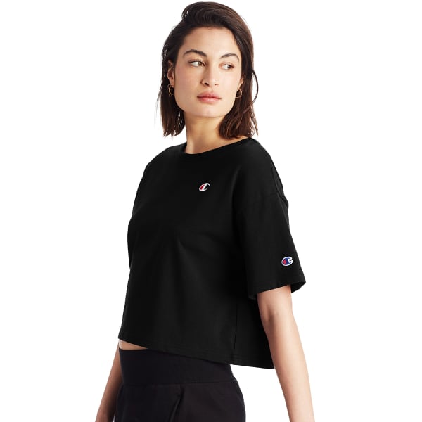 CHAMPION Juniors' Heritage Short Sleeve Cropped Tee