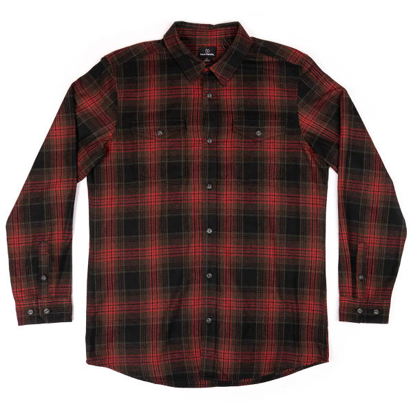 BURNSIDE Guys' Plaid Flannel Shirt