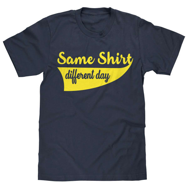 SAME SHIRT DIFFERENT DAY Guys' Short Sleeve Graphic Tee