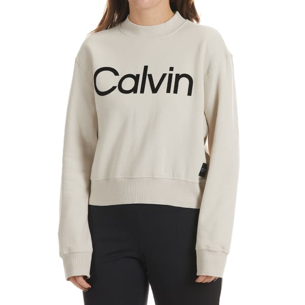 CALVIN KLEIN PERFORMANCE Women's Mock Neck Pullover