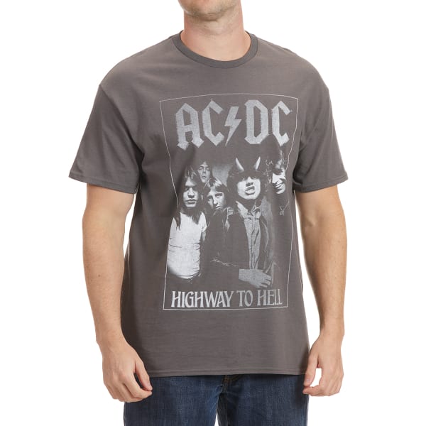 BODY RAGS Young Men's ACDC Short Sleeve Graphic Tee