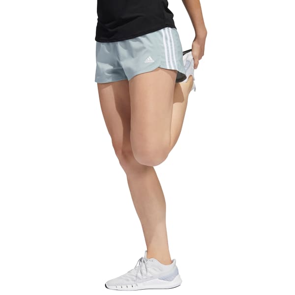 ADIDAS Women's Pacer 3-Stripes Woven Shorts