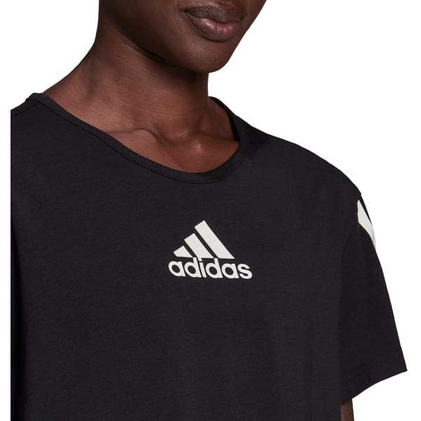 ADIDAS Women's Aeroready Crop Sport Short-Sleeve Tee