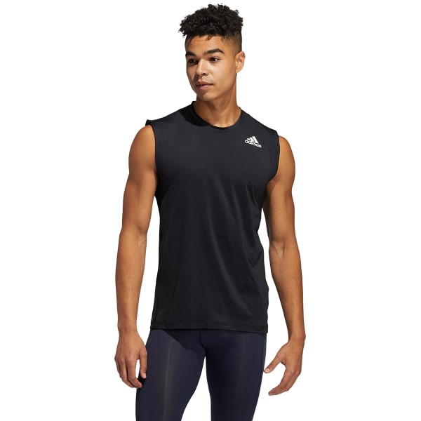 ADIDAS Men's TechFit Sleeveless Fitted Tee