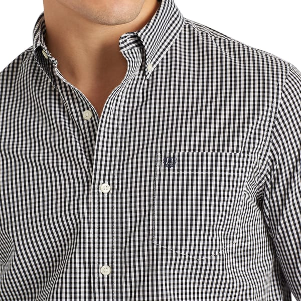 CHAPS Men's Stretch Easy Care Poplin Button-Down Shirt