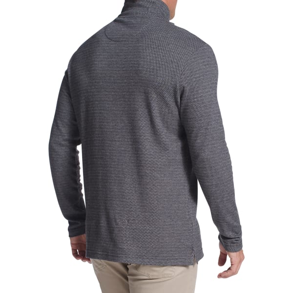 CHAPS Men's 1/4-Zip Mockneck Pullover