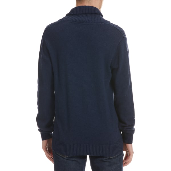 HAGGAR Men's Cable Cardigan Sweater