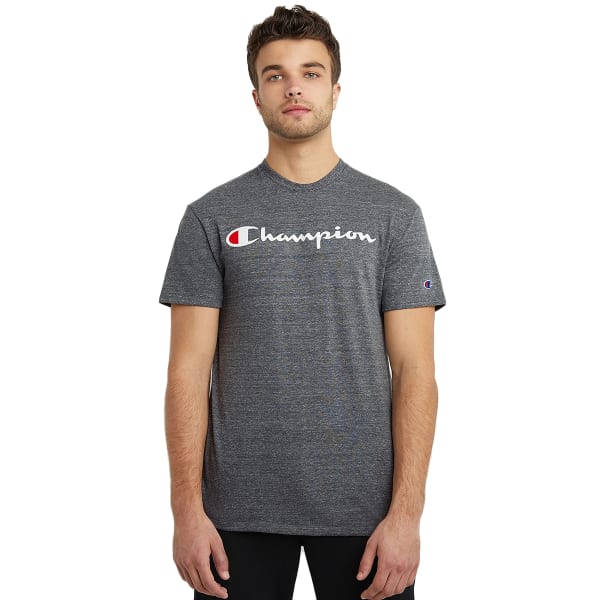 CHAMPION Men's Powerblend Short-Sleeve Graphic Tee