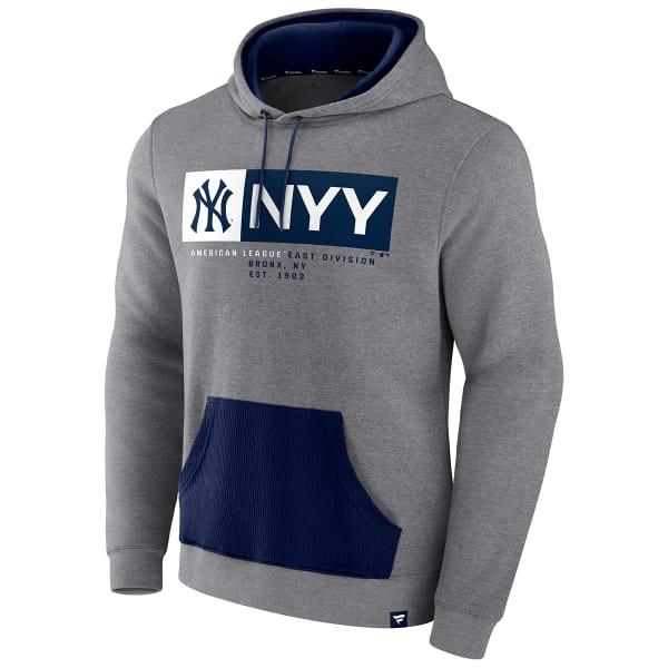 NEW YORK YANKEES Men's Fanatics Iconic Steppin' Up Fleece Pullover Hoodie