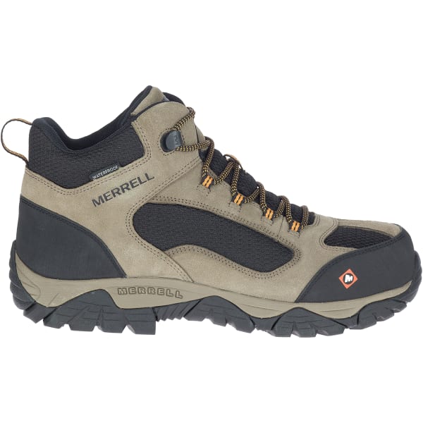 MERRELL Men's Moab Onset Mid Waterproof Comp Toe Work Boots