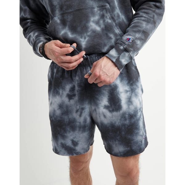 CHAMPION Men's Crush Dye Fleece 7" Shorts