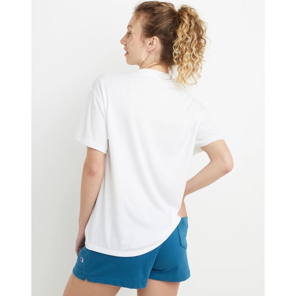 CHAMPION Women's Powerblend Oversized Short-Sleeve Tee