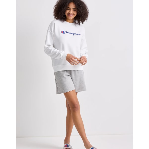 CHAMPION Women's Powerblend Fleece Relaxed Fit Crew