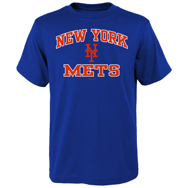 NEW YORK METS Boys' Heart & Soul Short-Sleeve Tee