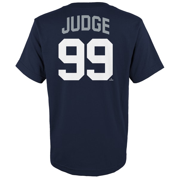 NEW YORK YANKEES Kids' Outerstuff Judge #99 Name & Number Tee