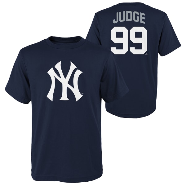 NEW YORK YANKEES Kids' Outerstuff Judge #99 Name & Number Tee