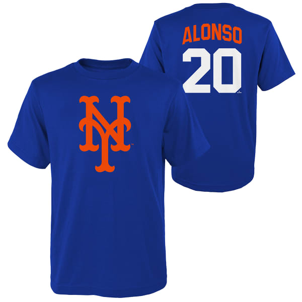 NEW YORK METS Boys' Alonso #20 Name & Number Tee