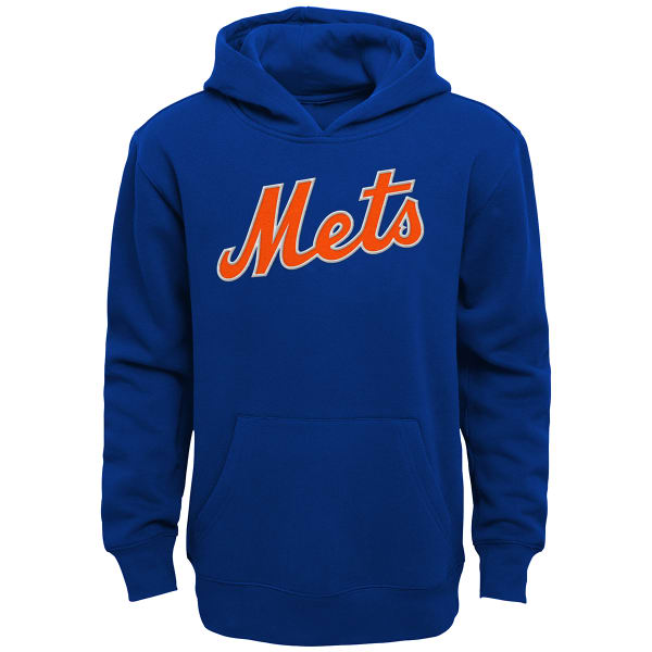 NEW YORK METS Kids' Fanatics Official Wordmark Pullover Hoodie