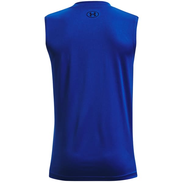 UNDER ARMOUR Boys' Tech Graphic Muscle Tee