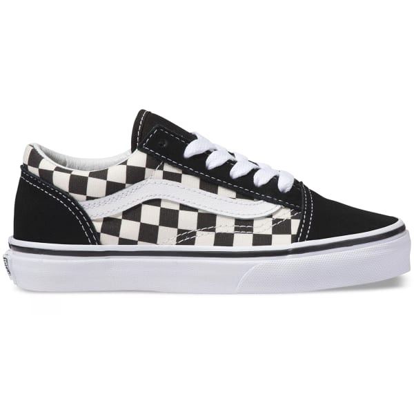 VANS Kids' Primary Check Old Skool Shoes