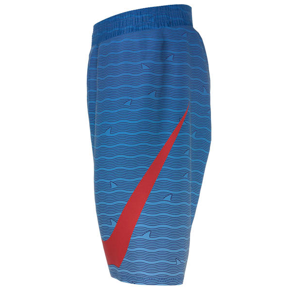 NIKE Boys' Shark Stripe Breaker 8" Volley Shorts