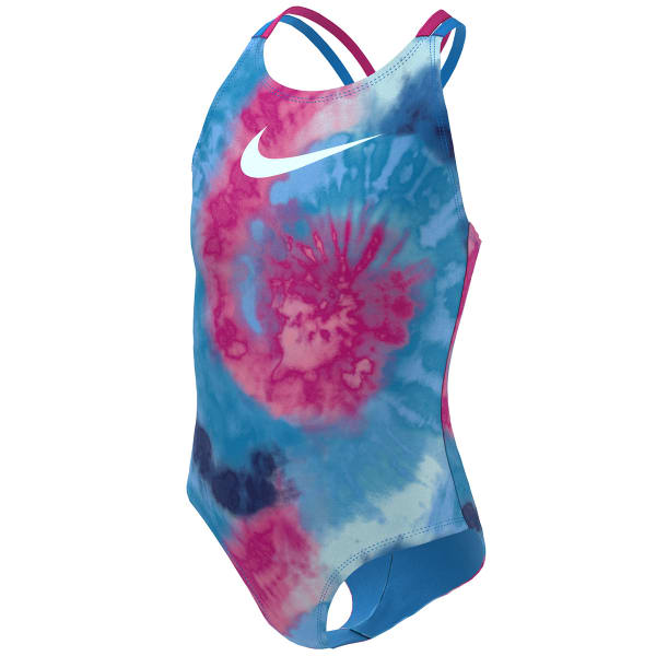 NIKE Girls' Spiderback One Piece Swimsuit