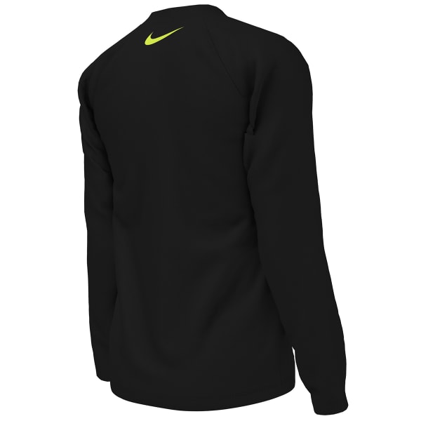 NIKE Boys' Swoosh Long-Sleeve Hydroguard Shirt