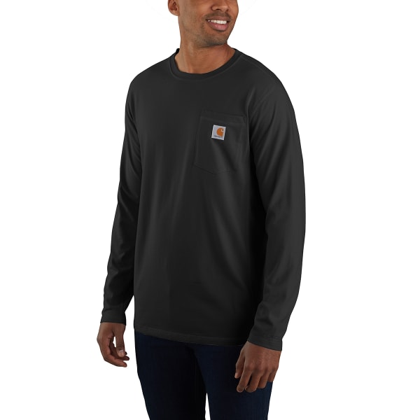 CARHARTT Men's Force Relaxed Fit Midweight Long-Sleeve Pocket Tee