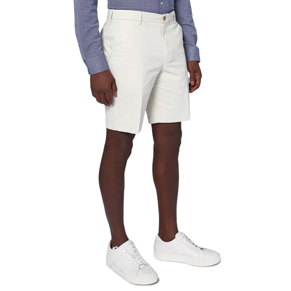 IZOD Saltwater Flat Front Stretch 9.5" Shorts