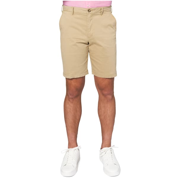 IZOD Saltwater Flat Front Stretch 9.5" Shorts